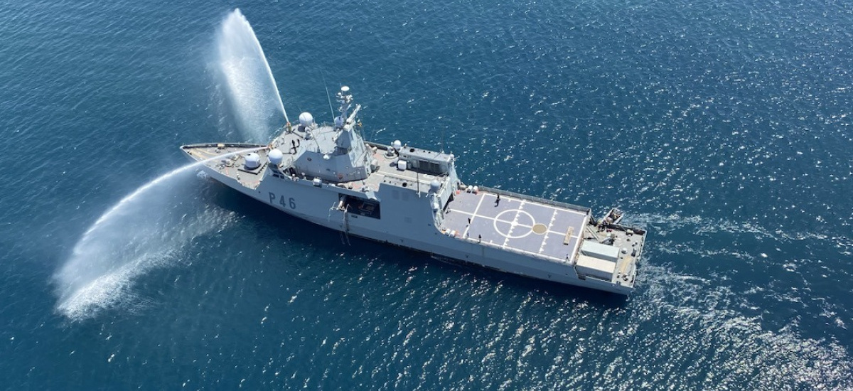 Navales, Teleco y el Aula de Seguridad y Defensa participan en un entrenamiento marítimo coordinado por la Armada
